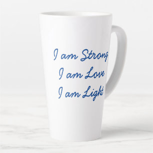 Latte Je suis une tasse légère
