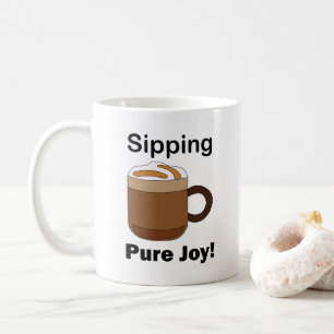 Latte Kaffeegetränk Trinken pure Freude Kaffeetasse