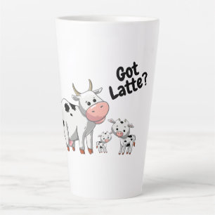 Latte Kühe Milchtasse
