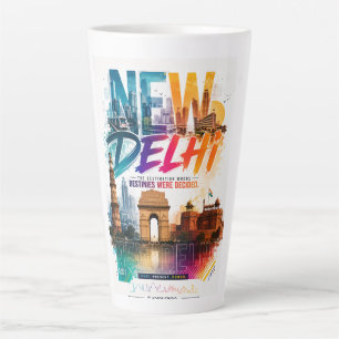 Latte La petite tasse de New Delhi