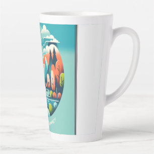 Latte La vie est une tasse de Voyage
