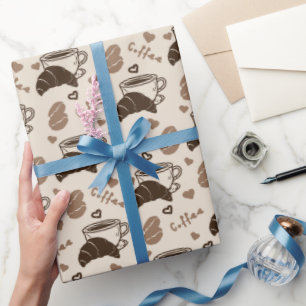 Latte Love Entzücken Geschenkpapier