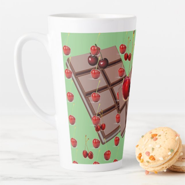 Latte Lover Cherries Milchtasse (Beispiel)