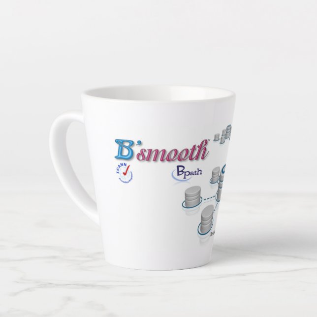 Latte Mug 12 0z (Angle gauche)