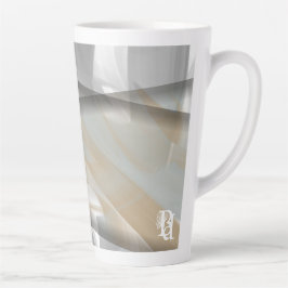 Latte Mug Abstract Home Trend Sandy Tornado