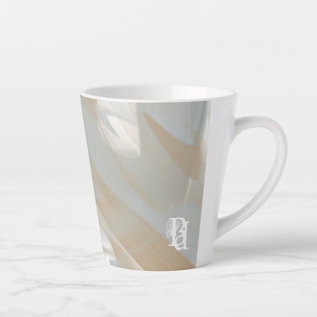 Latte Mug Abstract Home Trend Sandy Tornado (Droite)