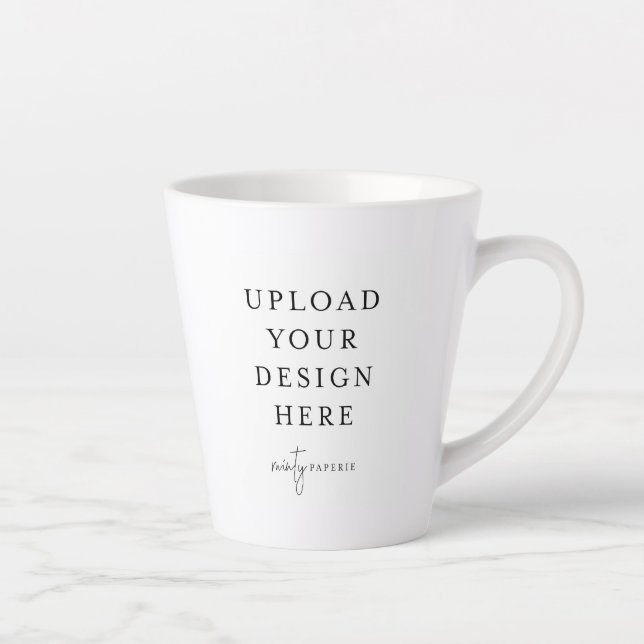 Latte Mug court 12oz. (Droite)