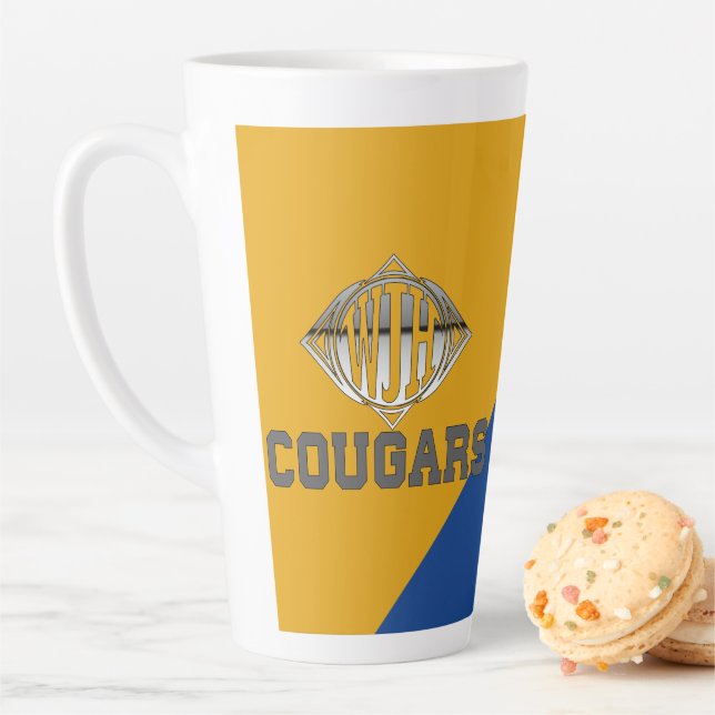 Latte Mug de l'école Whittier Jr Hight (En situation)