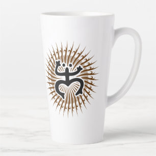 Latte Mug - Double Emblème