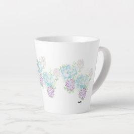 Latte Mug : Fleurs sauvages