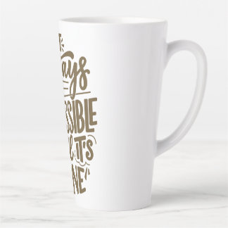 Latte Mug Milchtasse
