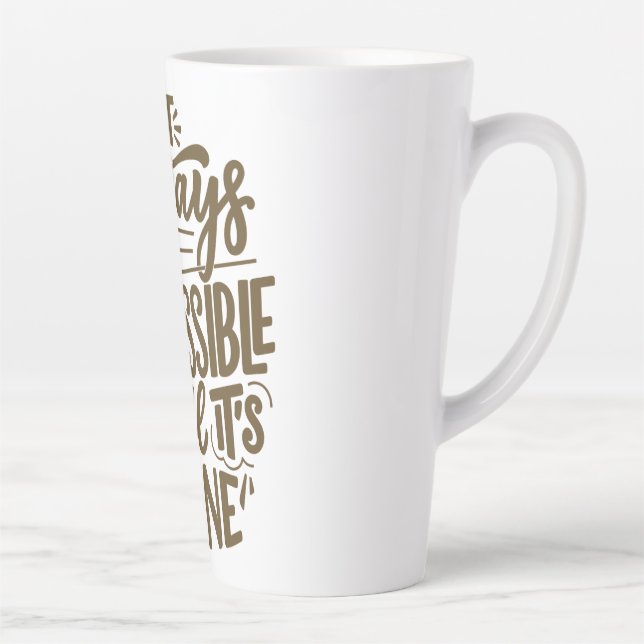 Latte Mug Milchtasse (Rechts)