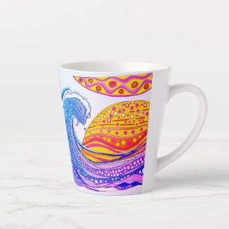 LATTE MUG "OCEANS SLEVER"