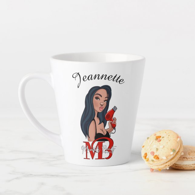 Latte Mug pour Jeannette (En situation)