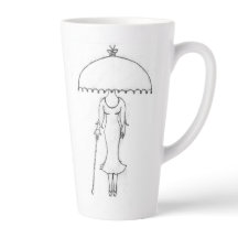 Latte Mug - Qui Portez-Vous ?