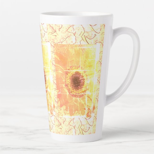 Latte Mug - Sunflower Vendredi (Droite)