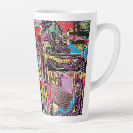 Latte Mug – Urban Fractals Milchtasse