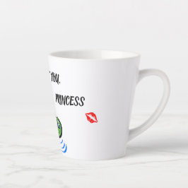 Latte Mug Valentine's Day Drôle Amour Embrasser la