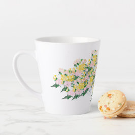 Latte Mug : Vents De Fleurs De Printemps