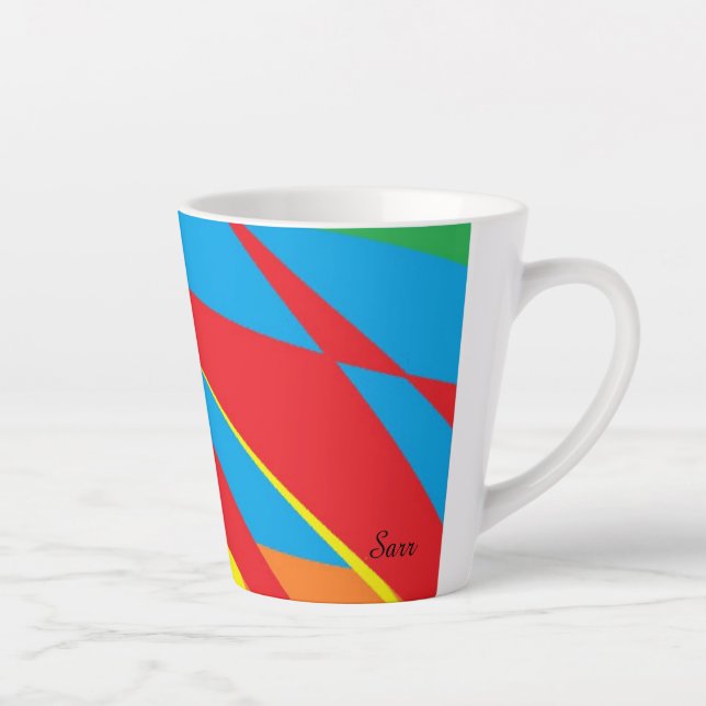 Latte Mug : Voyage spatial (Droite)