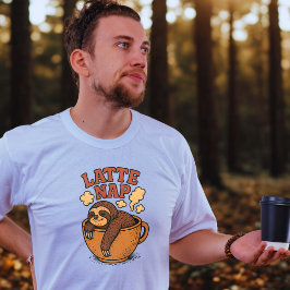 Latte Nickerchen T-Shirt