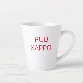 Latte Pub Nappo tasse ma voiture d'été
