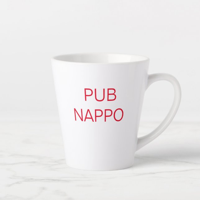 Latte Pub Nappo tasse ma voiture d'été (Droite)
