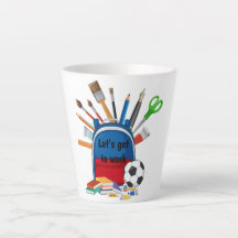 Retour à la tasse de l'école