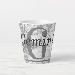 Latte Special élégant Gemini star signe cadeau de tasse 