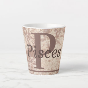 Latte Spécial élégant Pisces star signe cadeau tasse tas