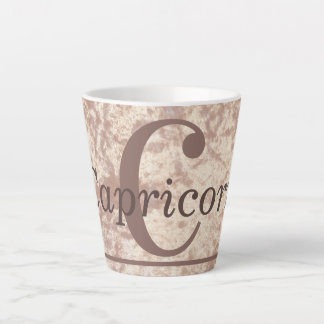 Latte Special stylisé Capricorn étoile signe tasse cadea