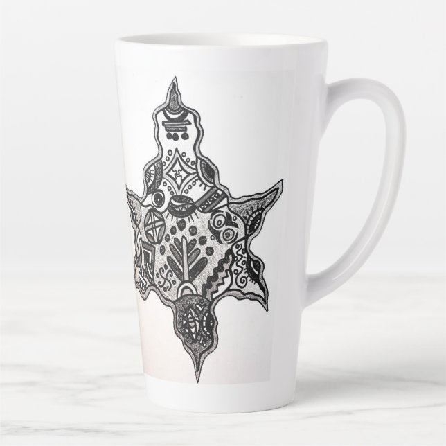 Latte Tasse (Rechts)