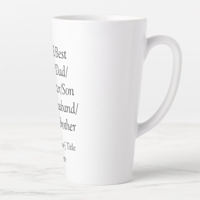 Latte Tasse (Rechts)
