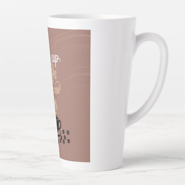 Latte Tasse (Rechts)