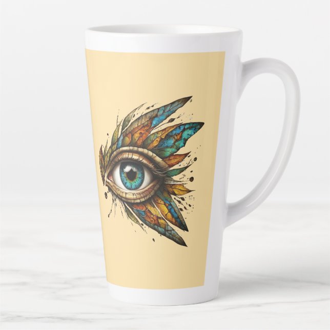 Latte Tasse (Rechts)