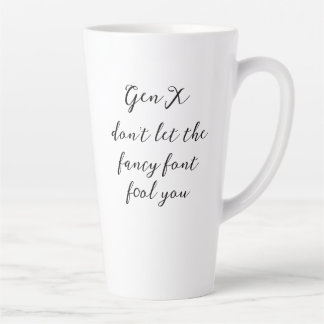 Latte Tasse