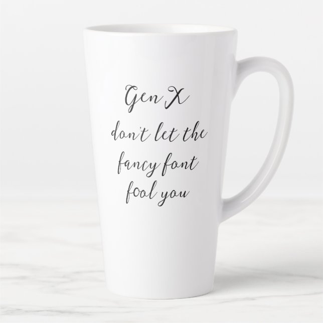 Latte Tasse (Rechts)
