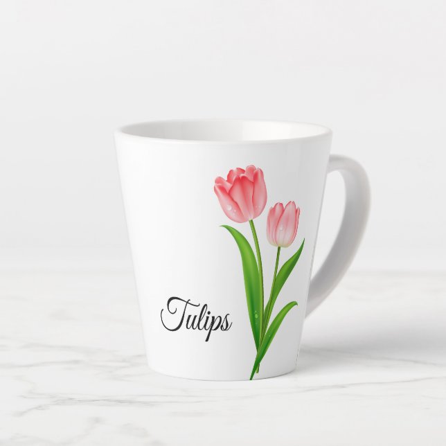 Latte Tasse (Rechte Ecke)