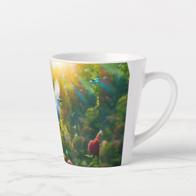 Latte Tasse (Rechts)