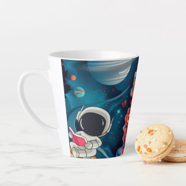 Latte tasse (En situation)