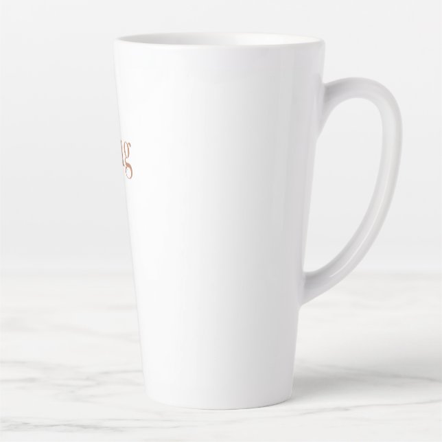 Latte Tasse (Rechts)