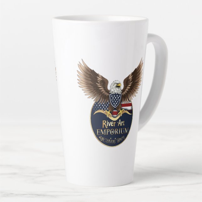 Latte Tasse (Rechte Ecke)