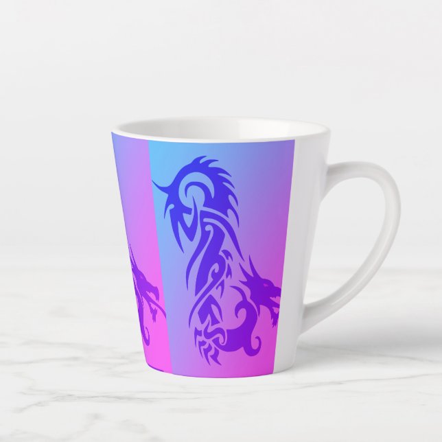 Latte Tasse (Rechts)