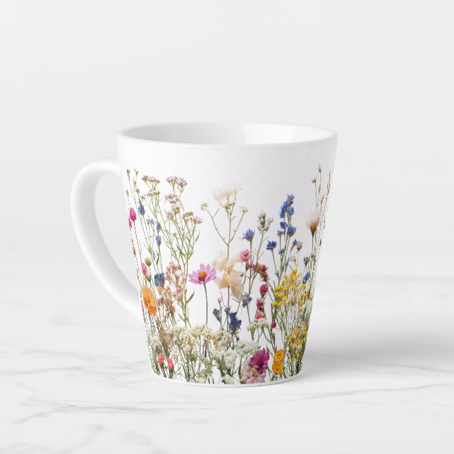 Latte Tasse 12 oz (Linke Ecke)