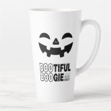 Latte-Tasse 17oz : HALLOWEEN Gesicht