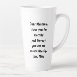 Latte Tasse 17oz : Meine einzige Königin