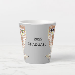 Latte-Tasse ; 2022 Wisdom Owl Absolvent Milchtasse