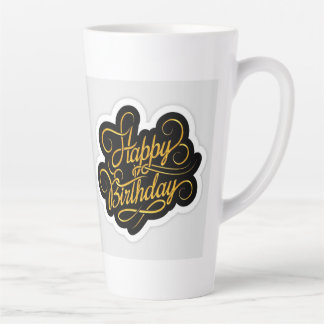 Latte Tasse à thé élégante – Parfaite pour les amateurs