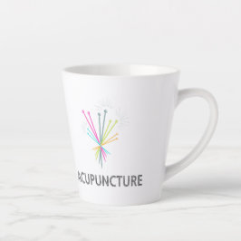 Latte Tasse Acupuncture, cadeau acupuncteur 