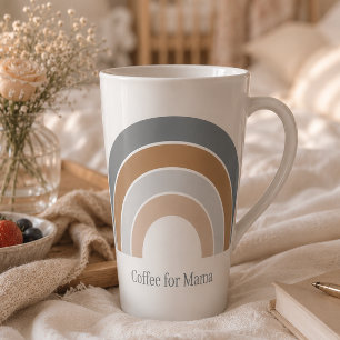 Latte Tasse Café pour Maman Arc-en-ciel